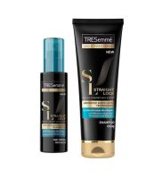 TRESEMME Volume Straight Lock System Shampoo + Mist Spray เทรซาเม่ วอลลุ่ม เสตรท ล็อค ซิสเต็ม แชมพู + มิสต์ สเปรย์ (Shampoo 250ml.+ Mist Spray100ml.)