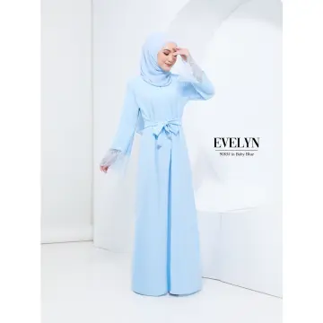 Jubah clearance baby blue