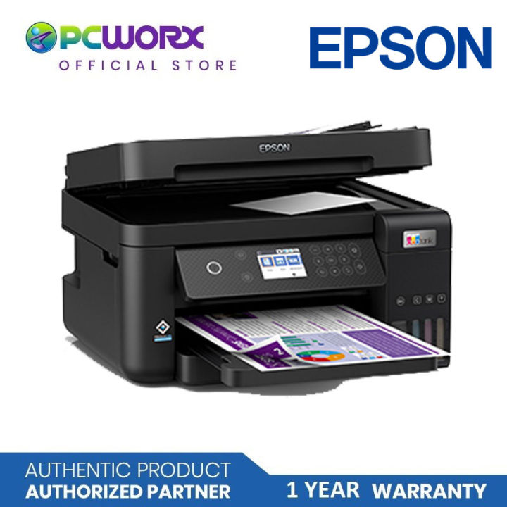 EPSON L6270 3 in 1 Wireless Printer / Duplex with ADF Printer | Epson ...