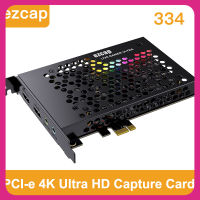 4K 60fps HDR Loop PCI-e HDMI การ์ดบันทึกวิดีโอ1080P120FPS 4K30การบันทึกเกมสดสตรีมสำหรับนินเท็นโดสวิตช์ PS4 Xbox PC