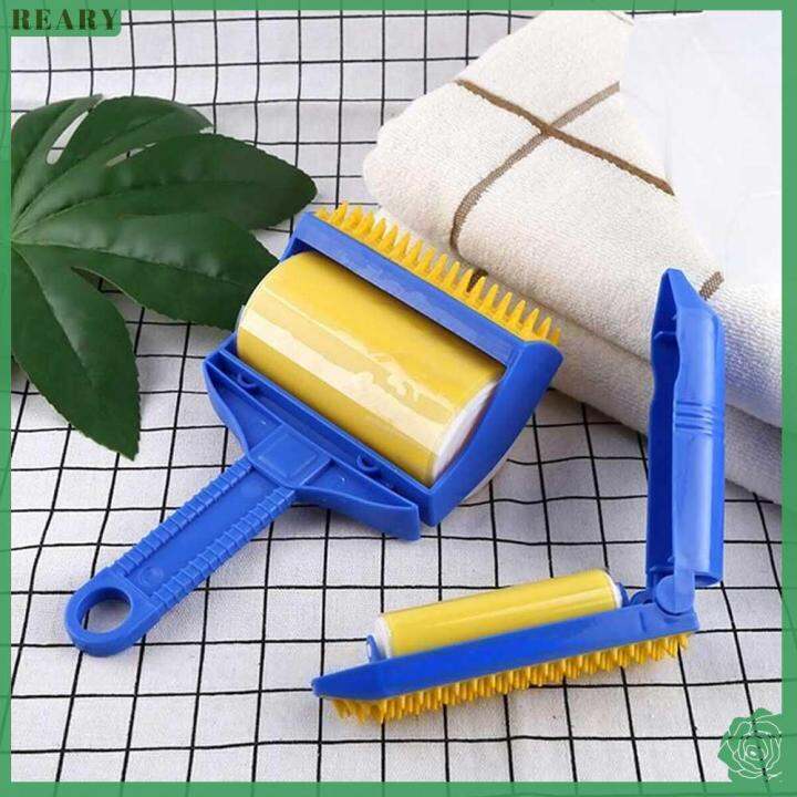 สอง-scrapers-ฝุ่นทำความสะอาดเฟอร์นิเจอร์เสื้อผ้าผ้าลูกกลิ้งแปรง-cleaning-tools