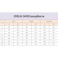 [ส่งของ]EMILIA SHOP กางเกงขายาว กางเกงเอวสูง สบายสไตล์ สไตล์เกาหลี 2023 ใหม่ A23L0EV 0410