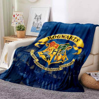 Hogwarts Potter Soft Throw Blanket Flannel All Season Light Weight Living RoomBedroom Warm Blanket