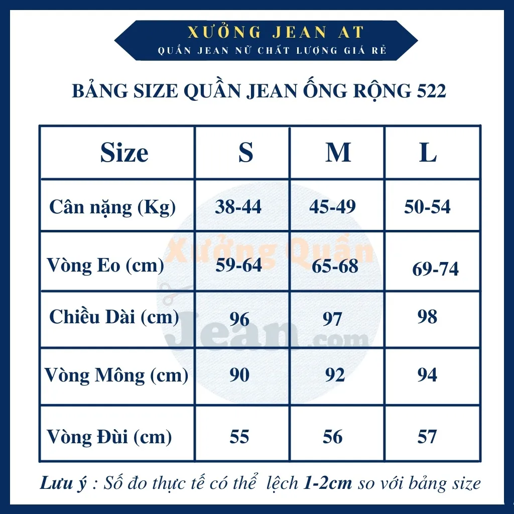 Tìm hiểu Cách chọn size quần jeans nữ chuẩn cực đẹp