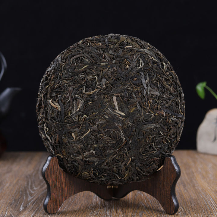 เค้กชาผู่เอ๋อร์จีน357g-puerh-ดิบต้นไม้โบราณ2020กวาวเครือ