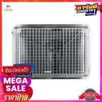 ถาดเหลี่ยม พร้อมตะแกรง ขนาด 50x35x2 ซม. Color Kit Square Tray With Grate 50x35x2 cm.