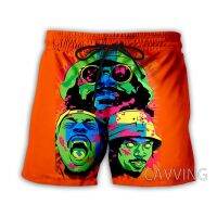 3D พิมพ์ Flatbush Zombies Beach Shorts สตรีทแวร์กางเกงขาสั้นแห้งเร็วกางเกงขาสั้นกีฬา XS-5XL