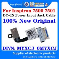 ใหม่เดิม0MYXCJ MYXCJ 450.0KG02.0011สำหรับ Dell Inspiron 7500 7501แล็ปท็อป DC ในสายเคเบิล DC-IN สายไฟแจ็คอินพุตด้วย