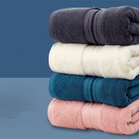 【VV】 Thickened bath towel increases water absorption solid soft affinity face