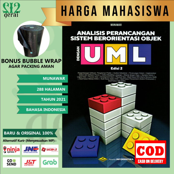 BUKU ANALISIS PERANCANGAN SISTEM BERORIENTASI OBJEK DENGAN UML | Lazada ...