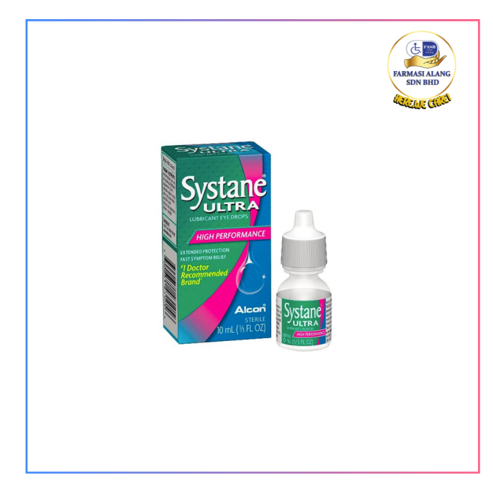 SYSTANE ULTRA EYE DROP LUBRICANT EYE DROPS 5ML Lazada