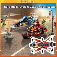 ใหม่ บล็อกตัวต่อนินจา Kais Blade Cycle Zanes Snowmobile Bricks Overlord Dragon 7066 7 ของเล่นสําหรับเด็ก