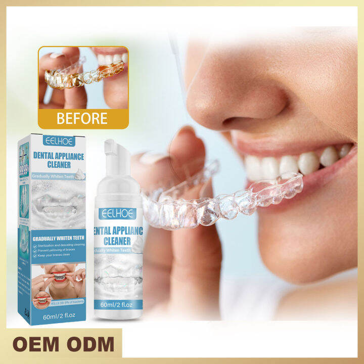 Dental braces foam cleaner Tooth braces foam cleaner Tooth braces stain