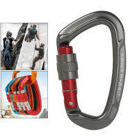 LazaraLife ตะขอเกี่ยวเชือกไต่เขา Carabiners สุนัขสายจูงช่วยป้องกัน25KN