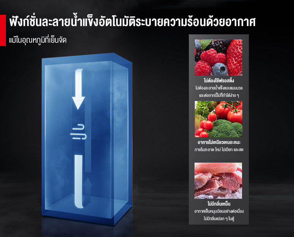 IK ตู้แช่แข็ง ตู้เย็นสองประตู ตู้เย็นเชิงพาณิชย์ความจุขนาดใหญ่ ประกัน