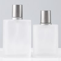 【YP】 10pcs 30ML 50ML 100ML Frosted Glass Perfume Spray Bottles  Bottle Refillable Atomizer