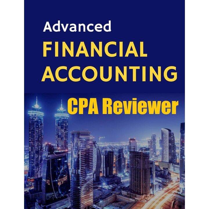 Advanced Financial Accounting AFAR CPA Board Exam Reviewer Lazada PH