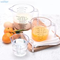 Plastic Measuring Cups Multi Measurement Baking Cooking Tool Liquid Measure Jug Container - VOLLTER