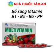 Viên uống Multivitamin giúp bổ sung vitamin B1 - B2 - B6