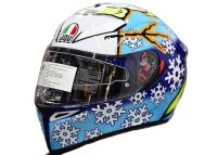 หมวกกันน็อค AGV รุ่น K3-SV ลาย Snowman Winter Test 2016