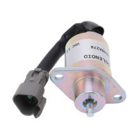 Shut Off Solenoid Valve Fuel Stop Flameout Valve Excavator Accessory DC 12V 2848A278