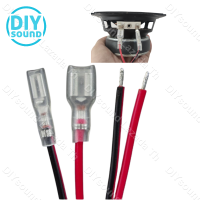 DIYsound ถอดได้ 30cm ดอกลำโพง สายเชื่อมต่อ สายสัญญาณเสียง สาย สายไฟซิลิโคนทนความร้อนสูง (ขนาด 20AWG) สายอ่อน