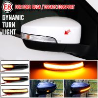 Dynamic Blinker LED Flash Turn Signal Lights For Ford Kuga Escape EcoSport 2013-2019 Focus 3 MK3 SE ST RS Side Mirror Indicator