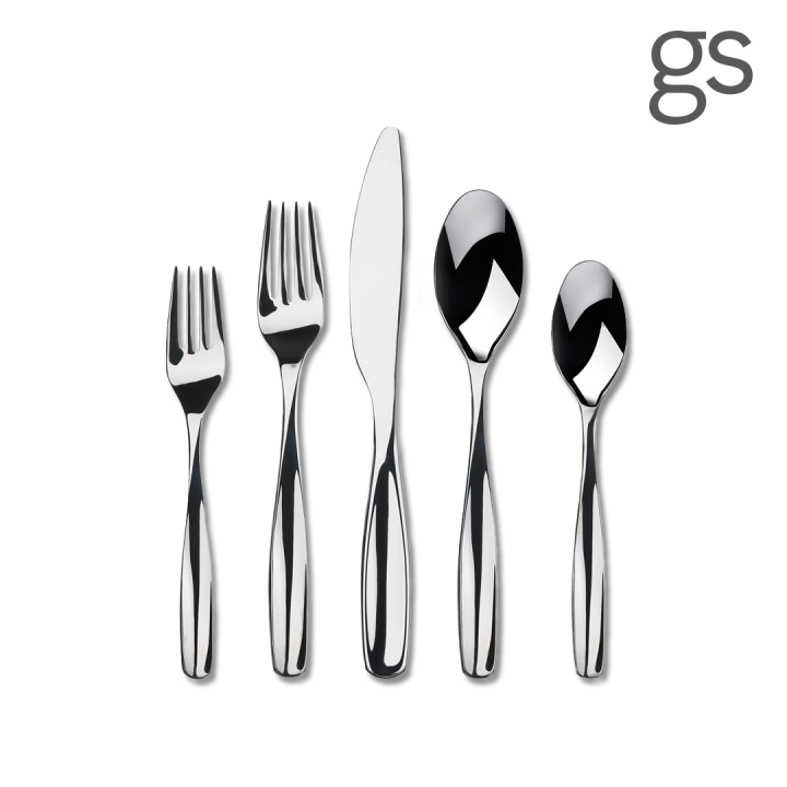 Gourmet Settings Silverware Luna Collection Flatware 20pcs 