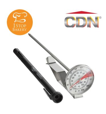 CDN IRTL220 Insta-Read Beverage and Frothing Stem 7 inch Thermometer/ ที่วัดอุณหภูมิอาหารและเครื่องดื่ม