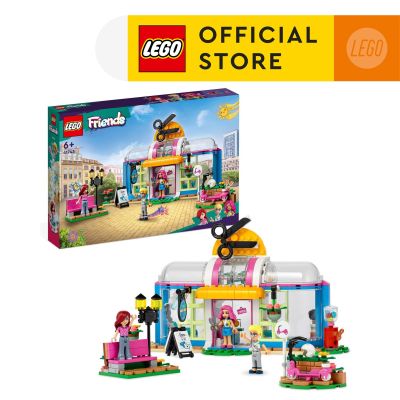 LEGO Friends 41743 Hair Salon Building Toy Set (401 Pieces) Toys For Kids Building Blocks For Kids Dolls Doll House Boys Toys Girls Toys