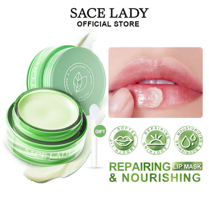 SACE LADY Moisturizing Lip Mask Nourishing Repairing Soften Lip ...