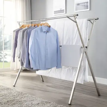 79 inches Laundry Drying Rack Clothing Foldable & Collapsible