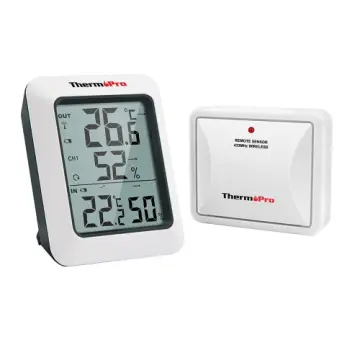 ThermoPro TP359 80M Bluetooth Wireless Room Digital Thermometer Hygrometer  Indoor Thermometer Temperature and Humidity Monitor