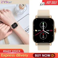 นาฬิกาอัจฉริยะบลูทูธเครื่องวัดชีพจร Smartwatch Digital ZYStar สำหรับผู้ชายผู้หญิง