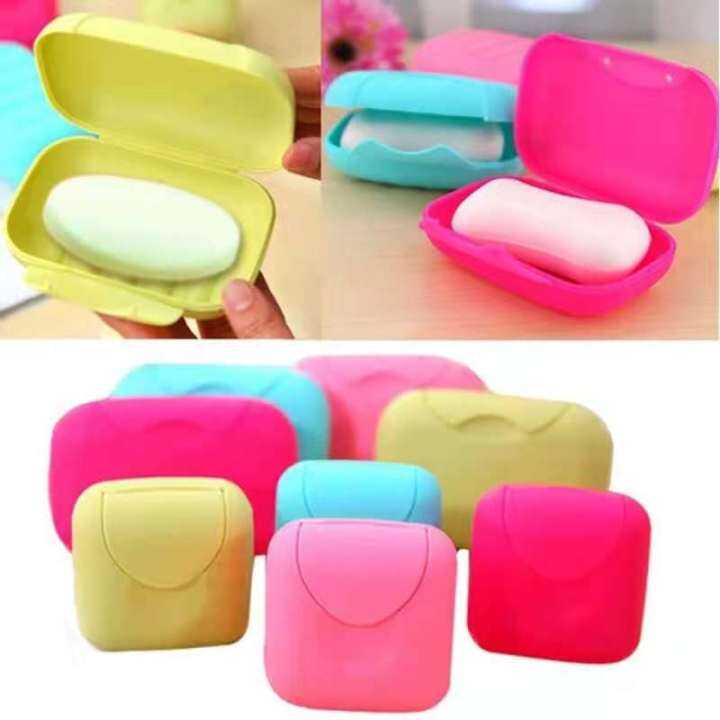 Trendy Travel Soap Box Fashion Portable Lid Seal ( Small Big) With 