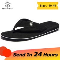 New Men Flip Flops Summer Beach Sandals Slippers For Men Non-Slip Slip-On Flats Shoes Men Plus Size 48 49 50 Sandals Pantufa