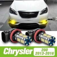 2pcs For Chrysler 200 2013-2016 LED Fog Light 2014 2015 Accessories