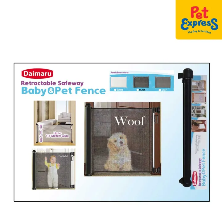 Daimaru Retractable Pet Fence 80x160 Gray Lazada PH