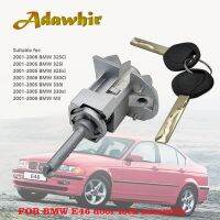 Suitable For 2001 2006 BMW E46 3 Series Door Lock Cylinder Assembly with 2 Keys 51217019975 51217019976