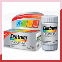 Centrum Silver 50+ A to Zinc เซนทรัม ซิลเวอร์ [90 เม็ด - กล่องเงิน รุ่นใหม่]  พร้อมส่ง