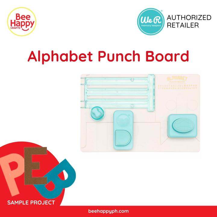 Alphabet Punch Board We R Memory Keepers Lazada PH