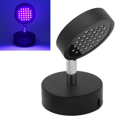 LED Black Light Lamp Tanning 32Pcs Light Chips Portable USB Round Shape Black Lamp For Skin Beauty Tanning Lamp