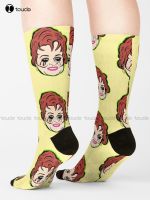 Crying Tammy Faye Socks High Socks Streetwear Personalized Custom Unisex Adult Teen Youth Socks 360° Digital Print Retro Art Picture Hangers Hooks