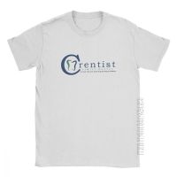 Crentist Family Dental Men T-Shirts Dentist Fun 100% Cotton Short Sleeve Tees O Neck T Shirts Oversize Clothing Plus Size