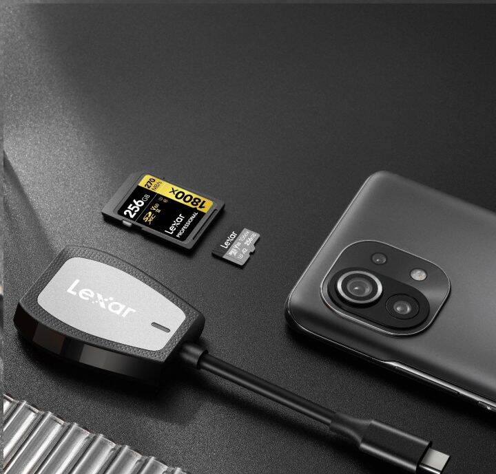 lexar-card-reader-professional-usb-c-dual-slot-reader-การ์ดรีดเดอร์-ของแท้-ประกันศูนย์-2ปี