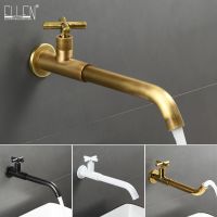 【hot】 ELLEN Cold Faucet Wall Outdoor Mop Pool Antique Sink Rotatable ML985