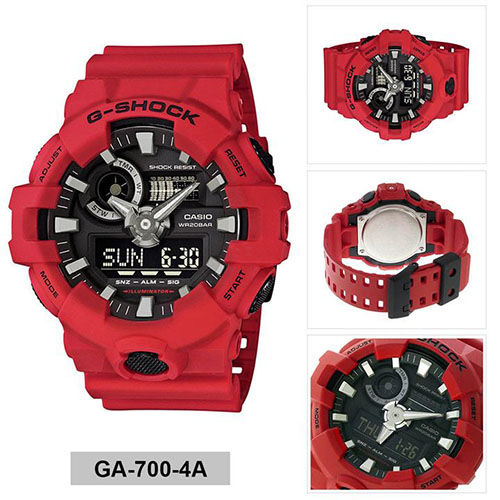 นาฬิกาข้อมือ-casio-gshock-รุ่น-ga700-4a-rad-สินค้าพร้อมส่ง