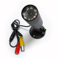 8IR CCD ขนาดเล็กกระสุนไฟ LED สีกล้องวงจรปิดรักษาความปลอดภัยมุมกว้าง3.6มม.