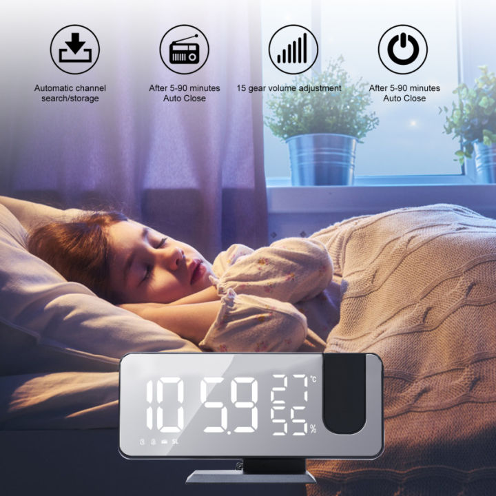 projection-alarm-clock-radio-digital-alarm-clocks-for-bedrooms-with-usb-charger-180-projector-battery-backup-dual-alarms-snooze-mirror-dimmable-large-led-display-clock-for-kids-teens-adults-x78