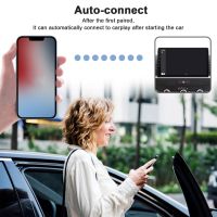 CarPlay Wireless Adapter สำหรับ OEM Wired- CarPlay,อัปเกรด Wireless Carplay Adapter สำหรับ Ios Wired-To Wireless Converter